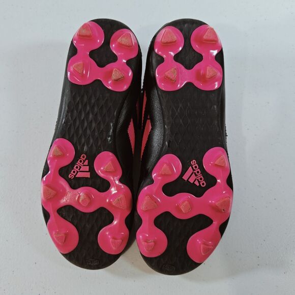 Adidas Kids FG Soccer Cleats Goletto VIII Youth 1 Pink Black Shoes Firm Ground - Picture 7 of 11